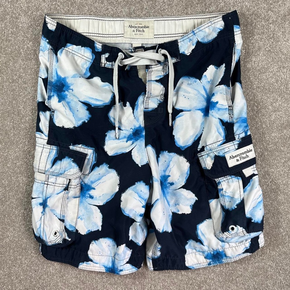 Abercrombie & Fitch Medium Floral Swim Truncks Y2K